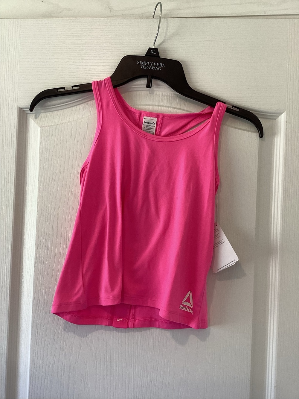 Reebok Girls Bright Pink Athletic Tank Top 6/6X BNWT